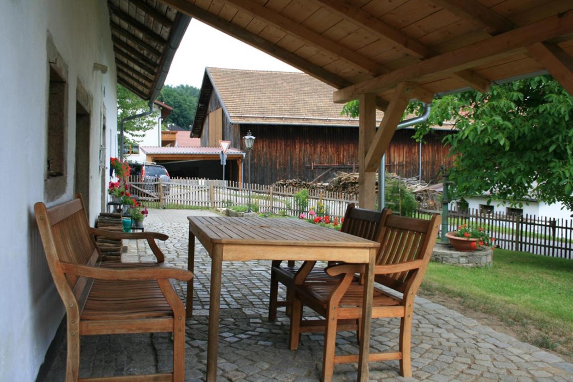 Ferienhaus Winter Blaibach Buitenkant foto