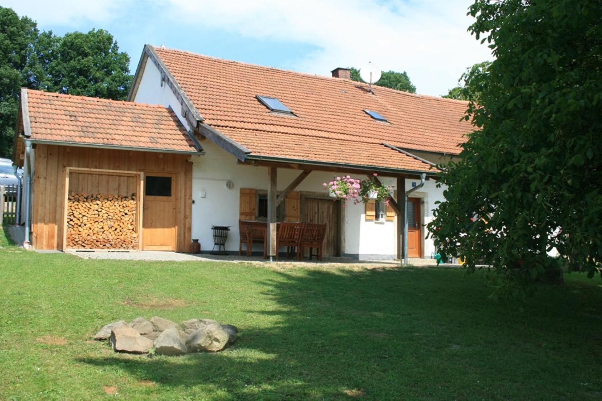 Ferienhaus Winter Blaibach Buitenkant foto