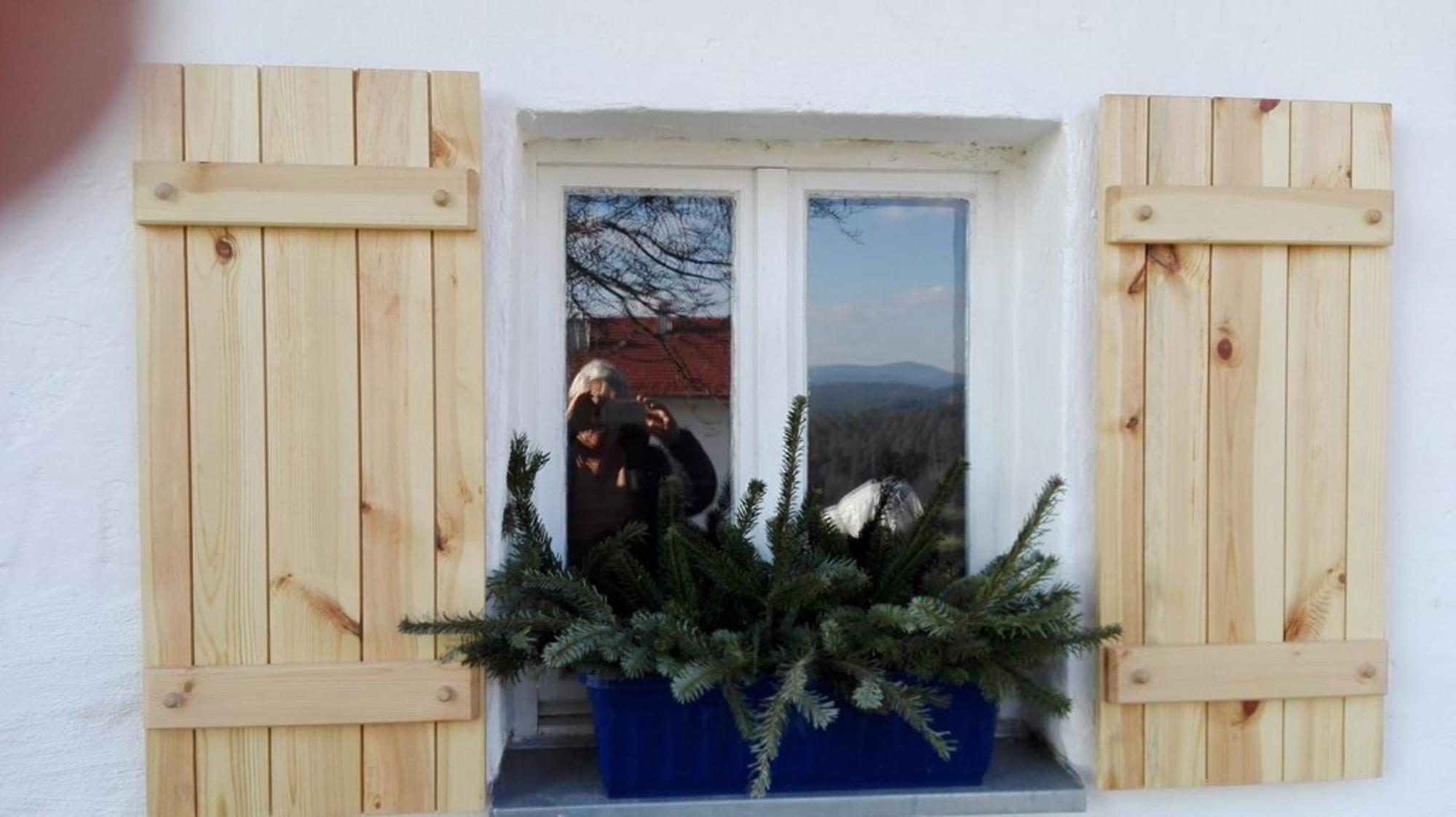 Ferienhaus Winter Blaibach Buitenkant foto
