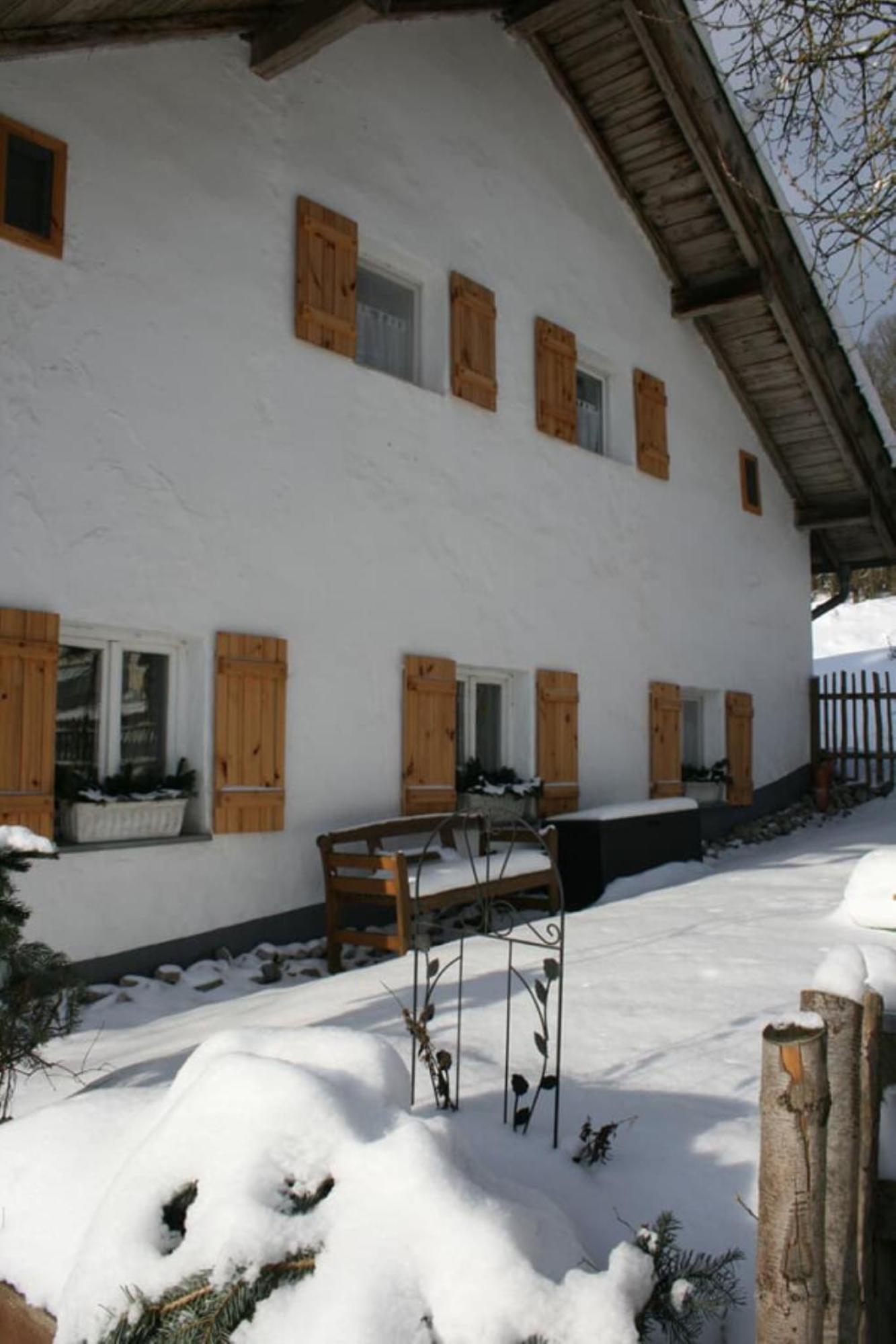 Ferienhaus Winter Blaibach Buitenkant foto